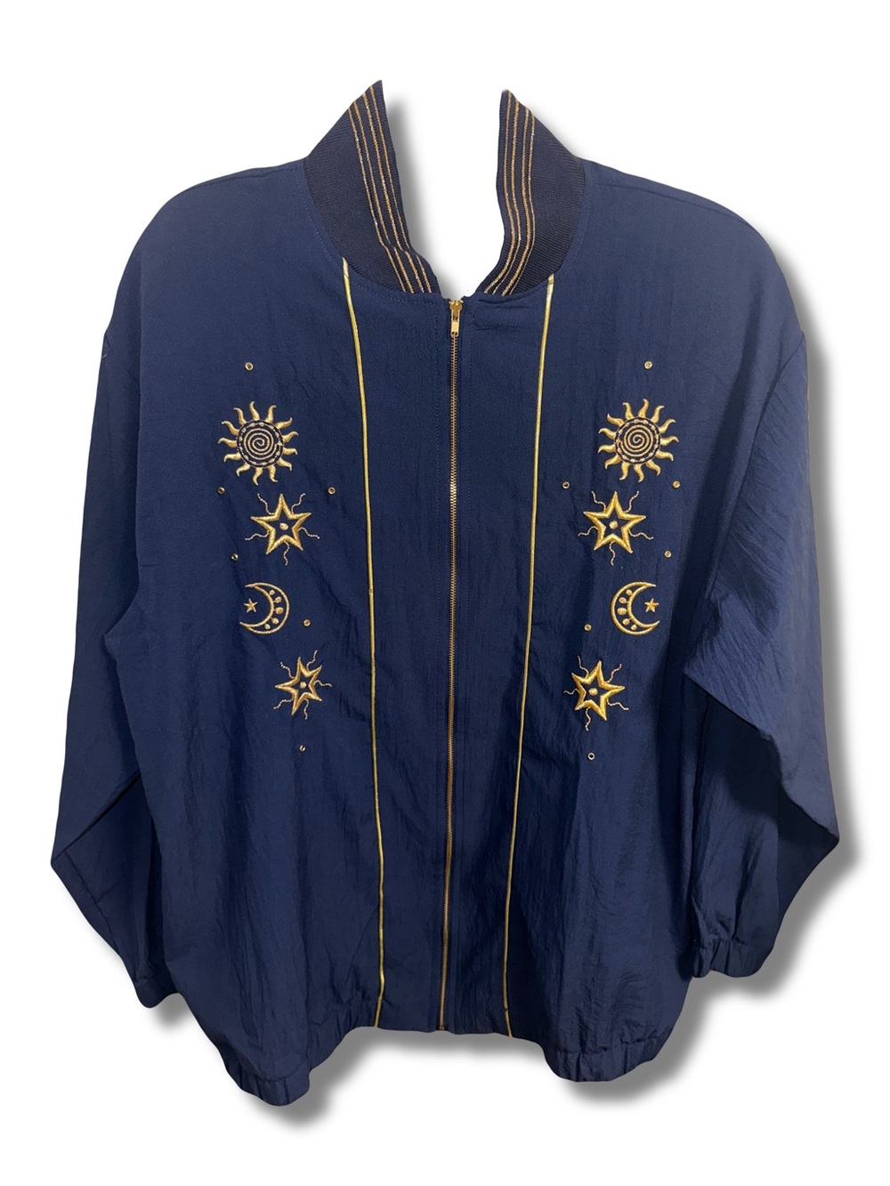 Vtg Celestial Zippered Jacket